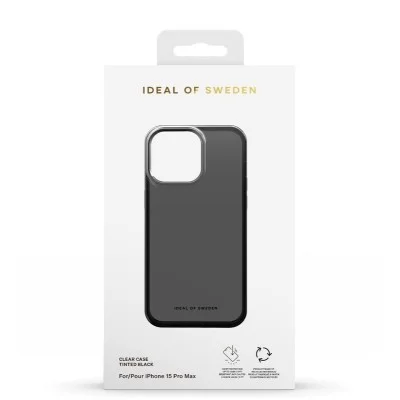 Ideal of Sweden Case for iPhone 15 Pro Max - Tinted Black